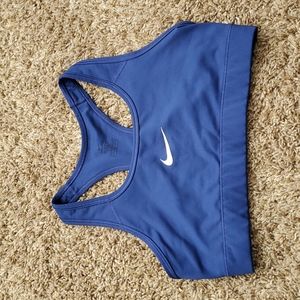 EUC Blue Nike Sports Bra
